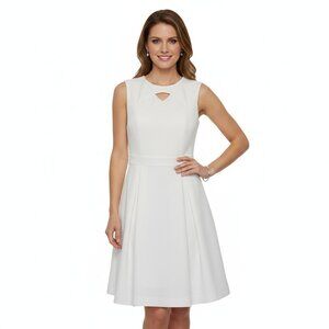 *RW&CO. Elegant Cream Mini Dress – Size 0